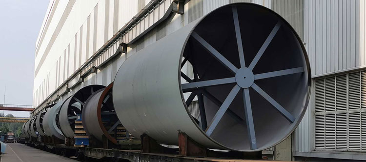 Rotary Kiln Shell for Cement and Sponge Iron Plant by OP Engineering Group