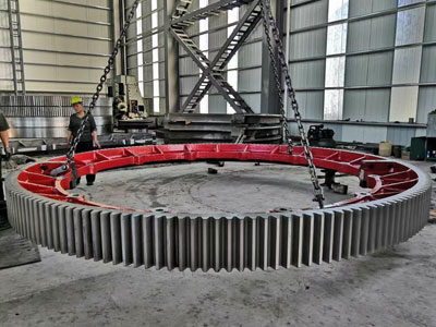 Rotary Cooler Girth Gear for Industrial Drive System by OP Engineering Group