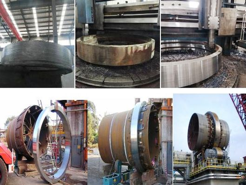 Rotary Cooler Tyre Riding Ring for Industrial Cooler by OP Engineering Group