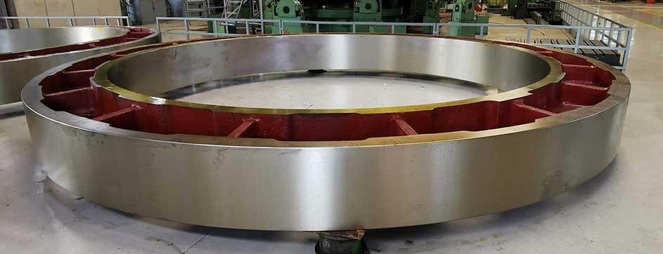Rotary Dryer Tyre Riding Ring for Industrial Dryer by OP Engineering Group