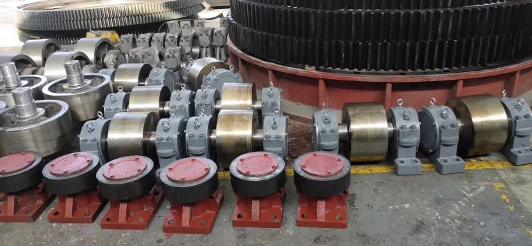 Rotary Dryer Base Frame and Structural Parts by OP Engineering Group